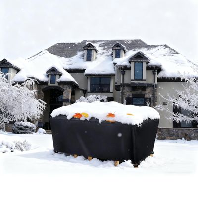 HNBFKD Winter-Ready Patio Furniture Cover, 115 x 60 x 80 cm