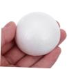jojofuny 70 White Polystyrene Foam Hemispheres, 5 cm, Lightweight, Easy to Paint and Glue for School and DIY Art Projects view 4
