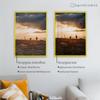RahmenMax Texas Plastic Picture Frame for 45 x 93 cm Image, Yellow, with Acrylic Glazing view 3