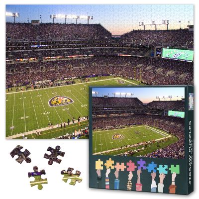 1000-Piece Puzzle for Adults: M&T Bank Stadium Football Arena, 50.5 x 70.5 cm
