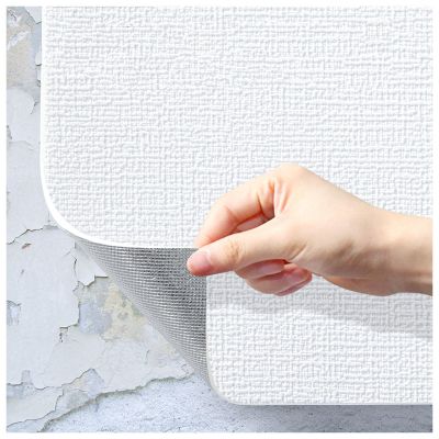 APMOE Self-Adhesive Wallpaper, Waterproof 3D XPE Wall Covering for Concealing Unevenness and Peeling Plaster Walls