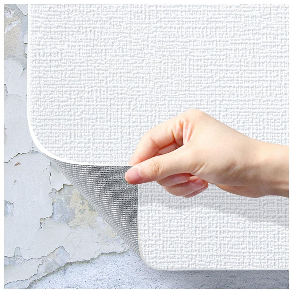 APMOE Self-Adhesive Wallpaper, Waterproof 3D XPE Wall Covering for Concealing Unevenness and Peeling Plaster Walls