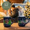 Christmas Mugs, 36-Piece Carton – 300 ml Gray and White Christmas Coffee Mugs view 4