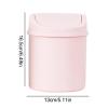 Krmoau Desktop Trash Can with Flip Lid view 4