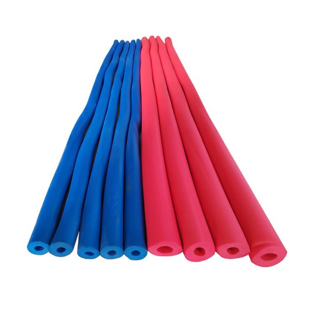 Red/Blue Winter Pipe Insulation Wrap, 34 mm ID × 20 mm × 2 m, Red
