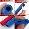 Red/Blue Winter Pipe Insulation Wrap, 34 mm ID × 20 mm × 2 m, Red view 2