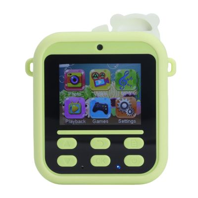Cryfokt Instant Print Camera, 48MP Photo Printer Camera for Home (Green Panda)