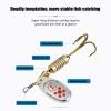 Spinnerbait with Treble Hook for Trout, Crappie, Bluegill, Salmon and Cod view 4