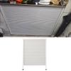 ZIMGOD Folding Sliding Door for Kitchen Cabinets, White, No-Drill, 80 x 125 cm view 1
