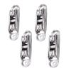 Replacement Sliding Door Rollers, 4 Zinc Alloy Wheels view 1