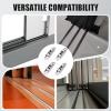 Replacement Sliding Door Rollers, 4 Zinc Alloy Wheels view 4