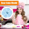 Chocolate Mold | 6-Compartment Cute Cartoon Bear Baking Mold view 2