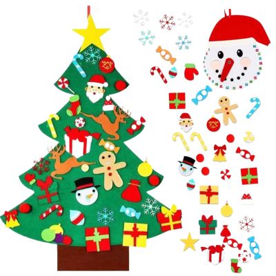 Felt Christmas Tree Wall Decoration