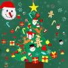 Felt Christmas Tree Wall Decoration view 2