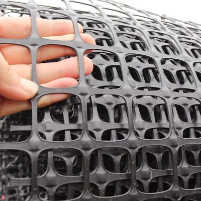 Black Plastic Garden Fence, Deer Netting and Animal Barrier, 1.5 x 20 m
