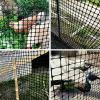Black Plastic Garden Fence, Deer Netting and Animal Barrier, 1.5 x 20 m view 2