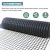 Black Plastic Garden Fence, Deer Netting and Animal Barrier, 1.5 x 20 m view 3