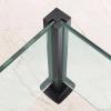 Glass Railing Post for 8–12 mm Glass, Corner, 60 cm view 1
