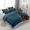 Christmas 3D Bedding Set, 135 x 200 cm, Christmas Tree, Gift Box and Snowflakes view 1