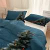 Christmas 3D Bedding Set, 135 x 200 cm, Christmas Tree, Gift Box and Snowflakes view 3