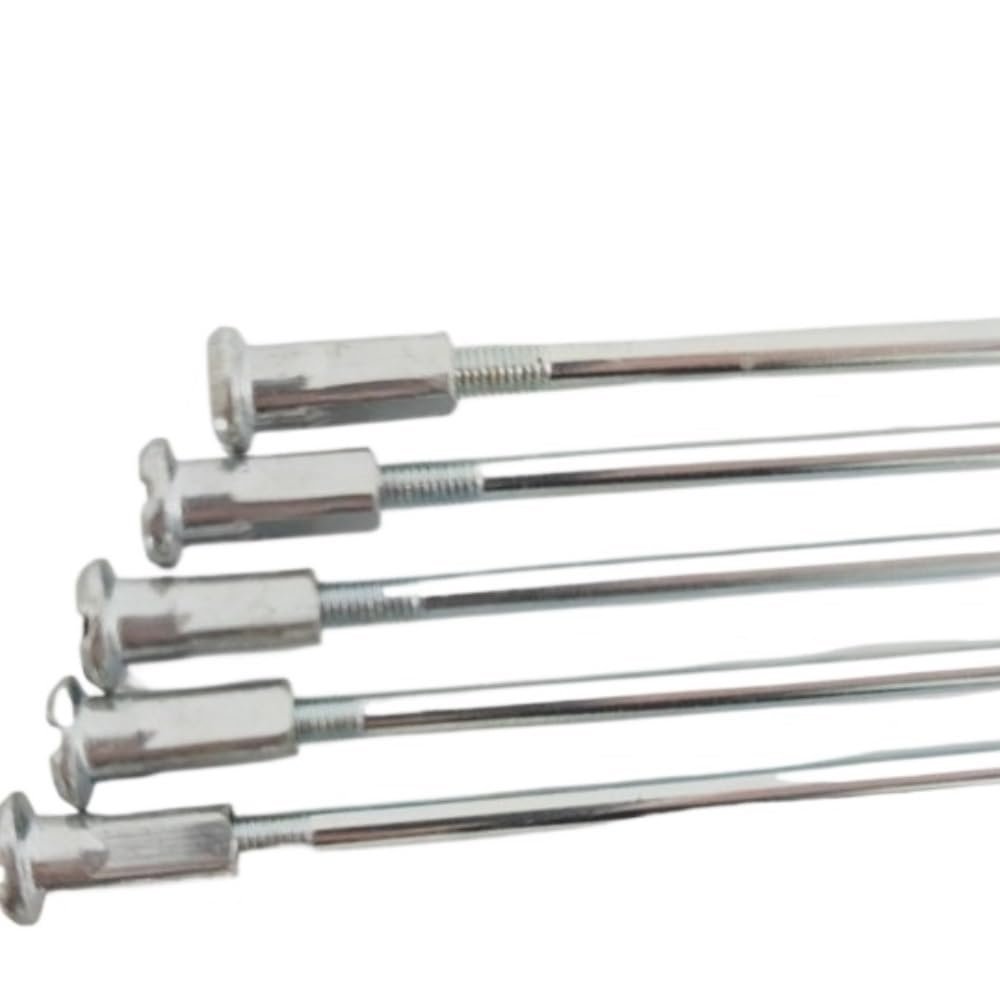 SJHFKDK 10G Bicycle Spokes, 3.0 mm Steel Spokes, 175 mm