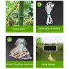 Reusable, Sturdy Plant Ties - Soft Green Garden Wire for Tomatoes, Roses, Climbing Plants and Houseplants, Cuttable (3 mm, 26.24 ft/8 m, Green) view 2