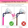 WAHHWF Pink Basketball Post Padding, Round, 60 x 190 cm view 3
