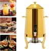 Stainless Steel Coffee Urn with Fuel Holder, 3.5-Gallon Beverage Dispenser view 3