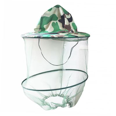 HOODANCOS Outdoor Mesh Insect Protection Hat, Breathable, with Elastic Neck Closure