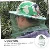 HOODANCOS Outdoor Mesh Insect Protection Hat, Breathable, with Elastic Neck Closure view 2