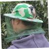 HOODANCOS Outdoor Mesh Insect Protection Hat, Breathable, with Elastic Neck Closure view 4