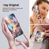 YKTO Flip Wallet Case for Motorola Moto G 5G 2025, Butterflies and Flowers view 4