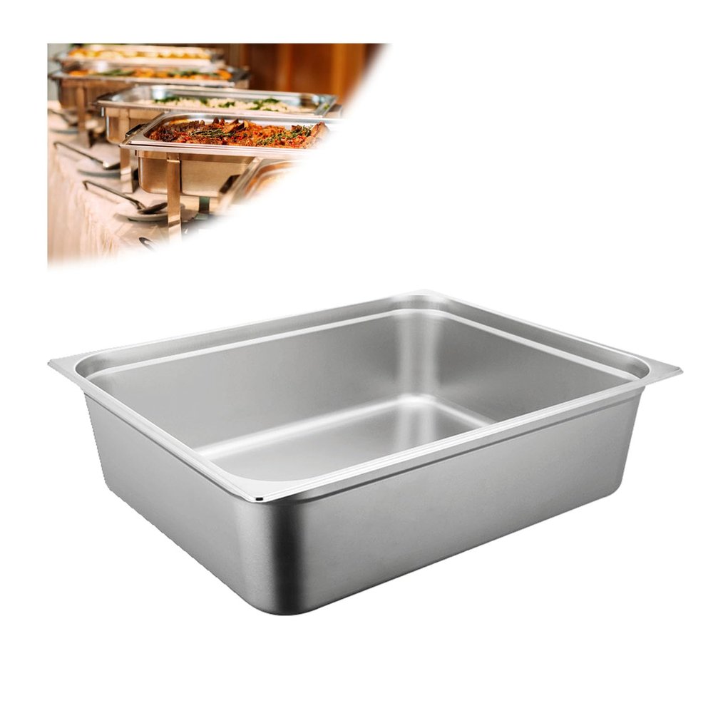 Stainless Steel Pan with Lid for Buffet and Steam Table
