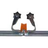 Bradas Wall-Mounted Tool Rack for Garden Sheds and Garages, with Flexible Rubber Roller Grips, 5 Holders view 3