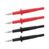 Telituny Multimeter Test Probes, 2 Sets, PA Brass Lantern-Tip Probes with 4 mm Banana Plugs for Automotive Sensors and Switch Tests view 4