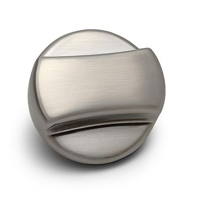 Neutral Rotary Eccentric Cap Replacement Part for Kitchen Sinks, Brushed Stainless Steel, Made in Germany