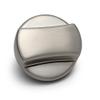 Neutral Rotary Eccentric Cap Replacement Part for Kitchen Sinks, Brushed Stainless Steel, Made in Germany view 1