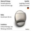 Neutral Rotary Eccentric Cap Replacement Part for Kitchen Sinks, Brushed Stainless Steel, Made in Germany view 4