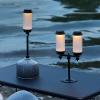 Camping Light Pole Tabletop Lamp Mounting Bracket, Aluminum Alloy view 3