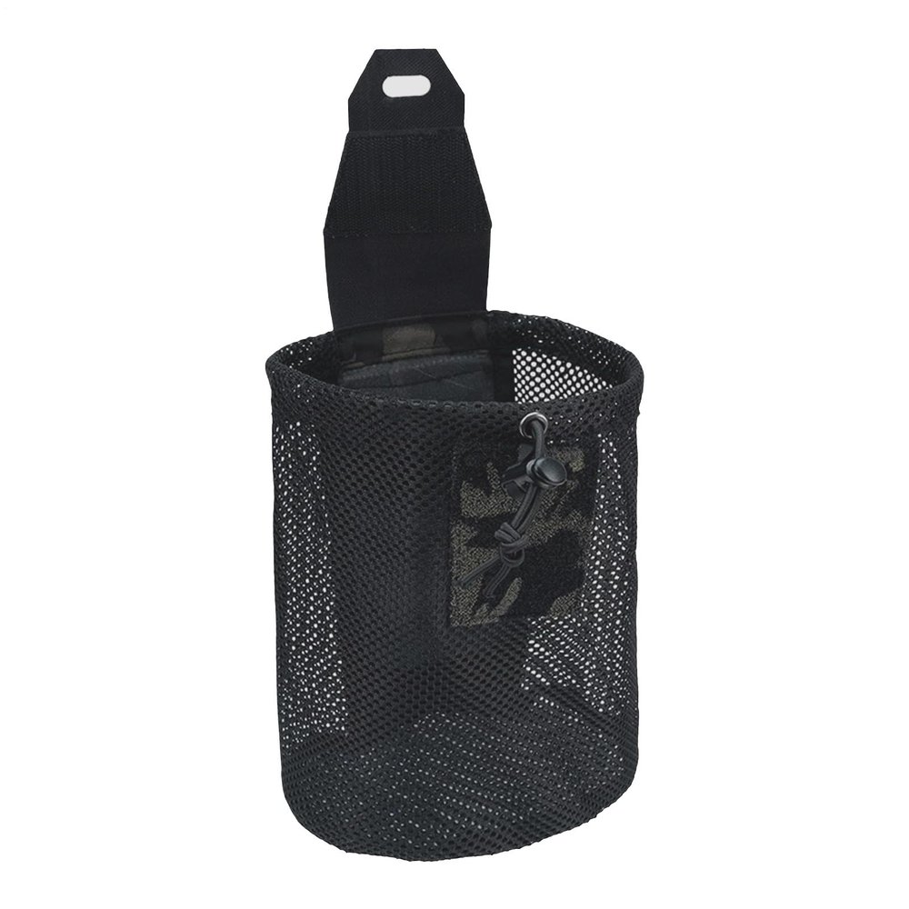 qokeeu Small Dump Pouch, Mesh Tool Storage Bag