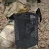 qokeeu Small Dump Pouch, Mesh Tool Storage Bag view 3