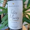 FunFest - Wedding Announcement Wine Bottle Label - Futurs Maris (Grand Cru Style) [Text in French] view 2