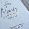 FunFest - Wedding Announcement Wine Bottle Label - Futurs Maris (Grand Cru Style) [Text in French] view 4