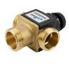 3-Way Thermostatic Mixing Valve 35–60°C, DN20/DN25, Brass External Thread, Scald Protection (DN20) view 2