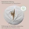 Soul Pillow Meditation Cushion, 15 cm High, 30 cm Round, Spelt-Filled, Washable Cover, OEKO-TEX 100 view 4