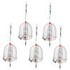 Yardwe 5-Piece Stainless Steel Bait Cage Set for Fishing, Portable view 1