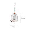 Yardwe 5-Piece Stainless Steel Bait Cage Set for Fishing, Portable view 2