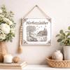 Autumn Magic Engraved HDF Sign, 15 x 15 cm view 2