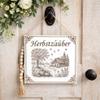 Autumn Magic Engraved HDF Sign, 15 x 15 cm view 4