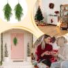 Realistic Artificial Pine Garland, Weather-Resistant, UV-Resistant view 4